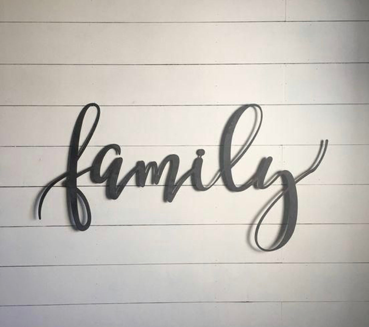 Metal Wall Words