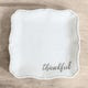 Square Thankful Platter