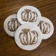 Pumpkin Coasters