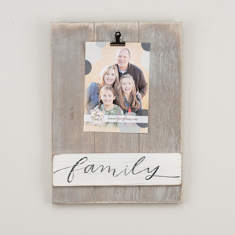 Family Clip Frame