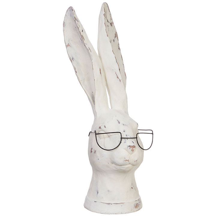 13.75" Rabbit with Glasses