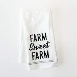 Farm Sweet Farm Tea Towel