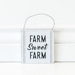 Farm Sweet Farm Hanging Tile