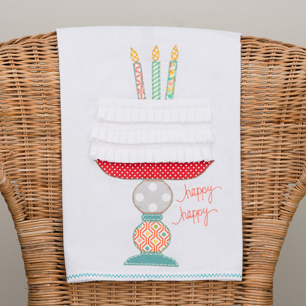 Happy Birthday Hand Towel