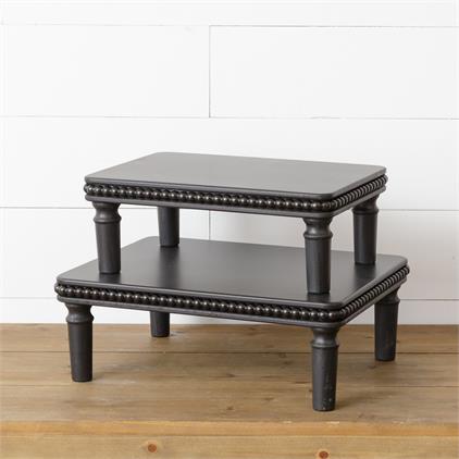 Black Beaded Riser