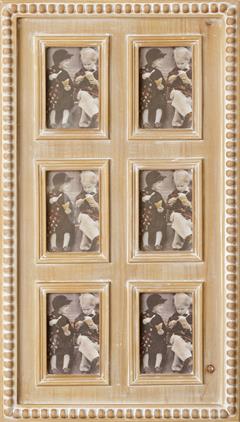 Beaded Six Photo Frame