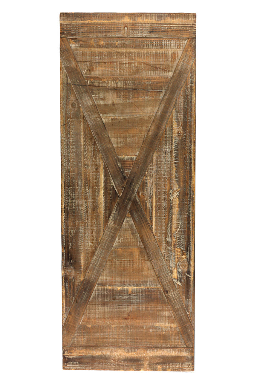 Wooden Burn Finish Console Table - Local Pick up