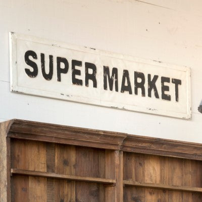 Super Market Sign