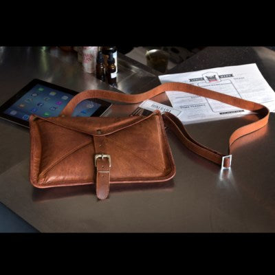 Leather Tablet Tote