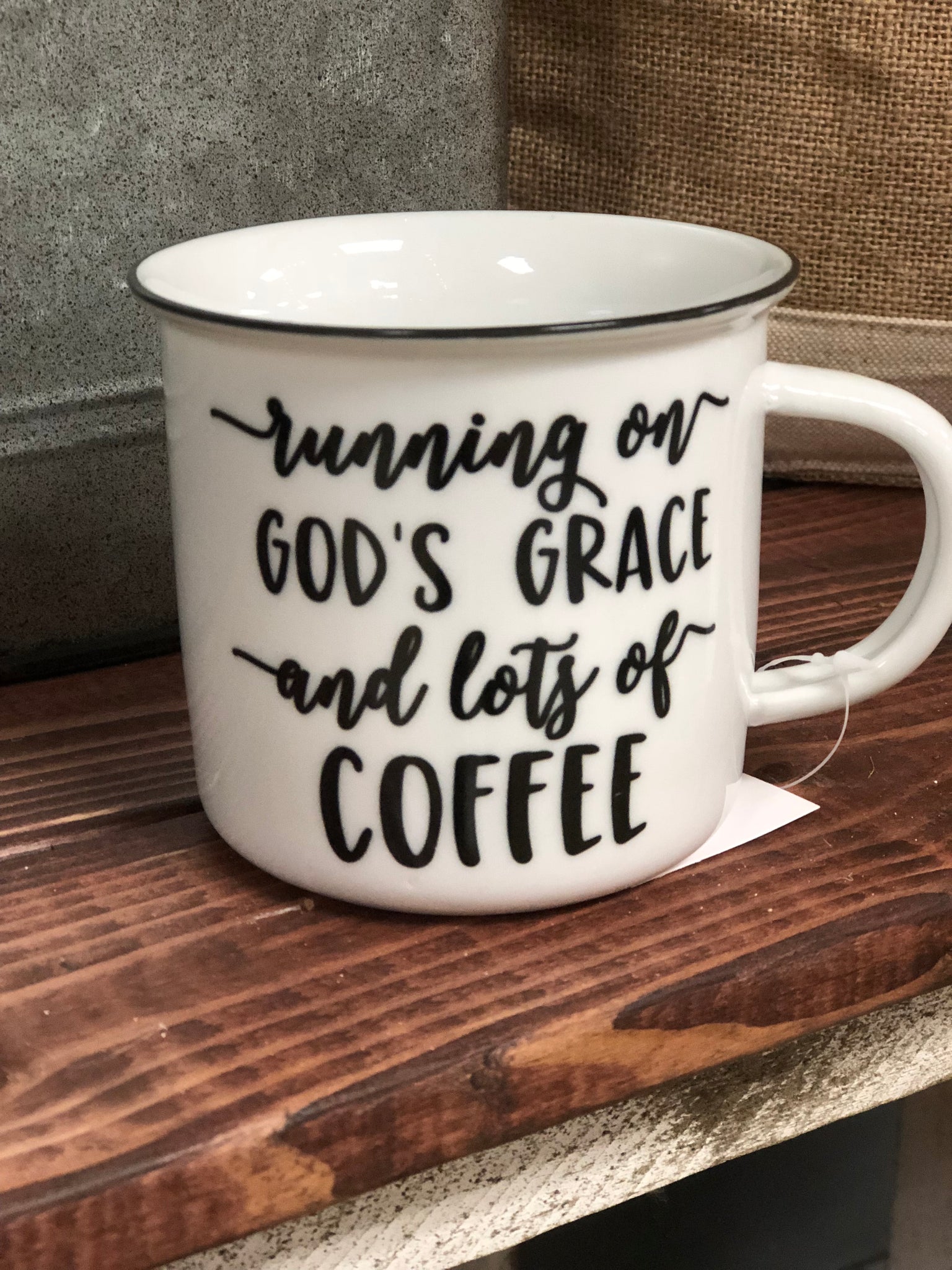 God's Grace Camp Mug