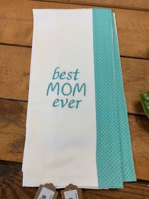 Best Mom Tea Towel