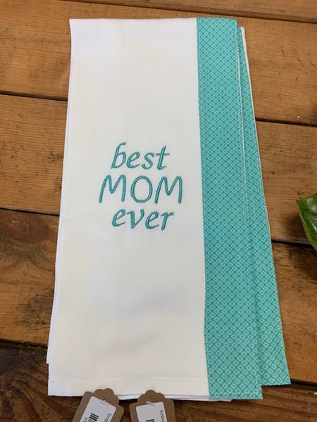 Best Mom Tea Towel