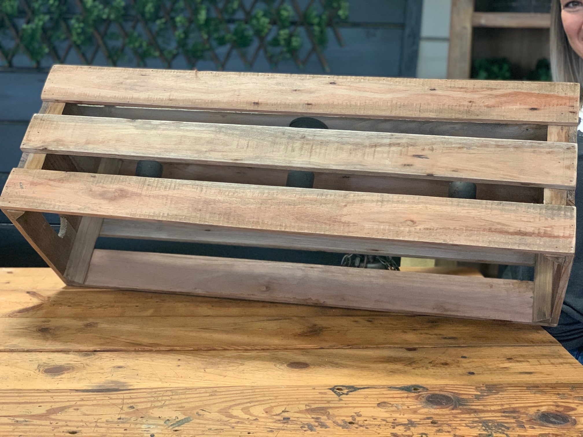 Crate Light Fixture