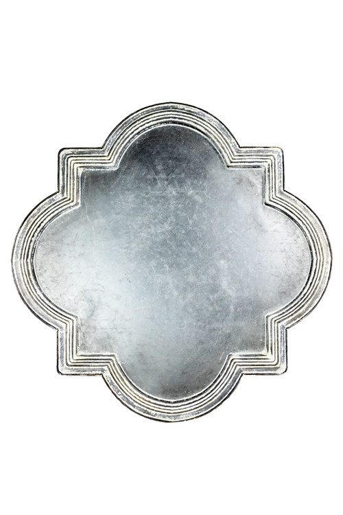 Galvanized Quatrefoil Hanging Memo Board
