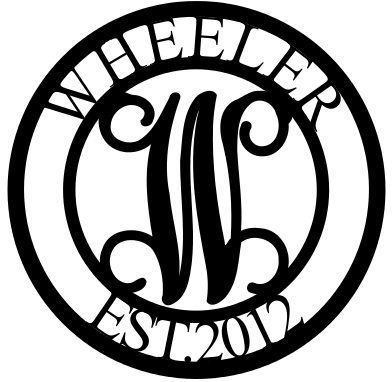 3 Part Metal Monogram