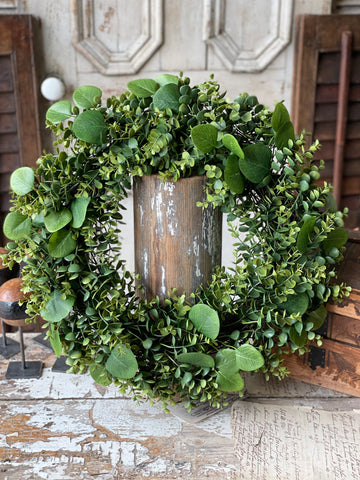 Ashford Eucalyptus Wreath 22"