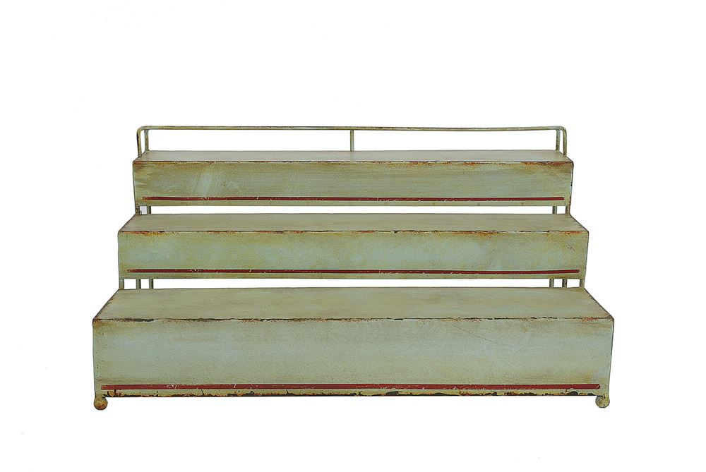 Green Metal 3 Tier Rack