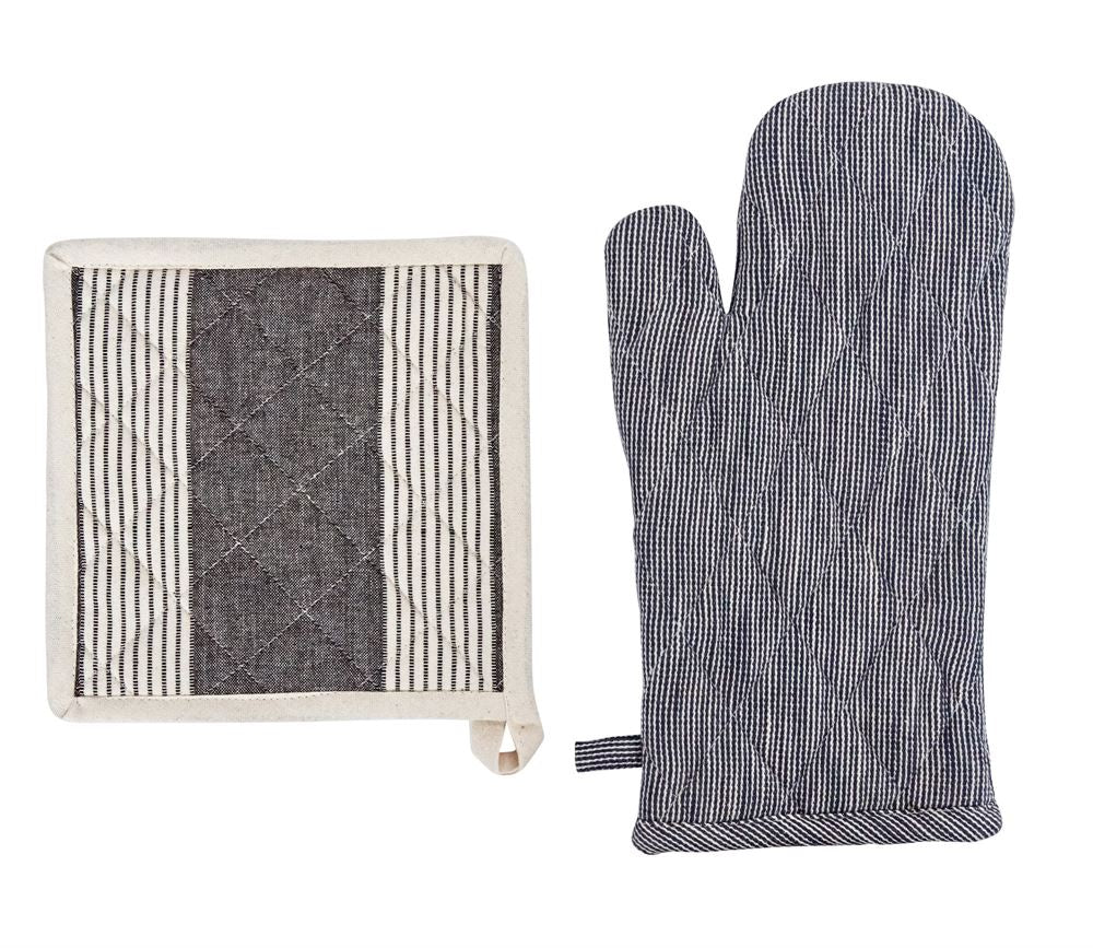 Chambray Hot Mitt