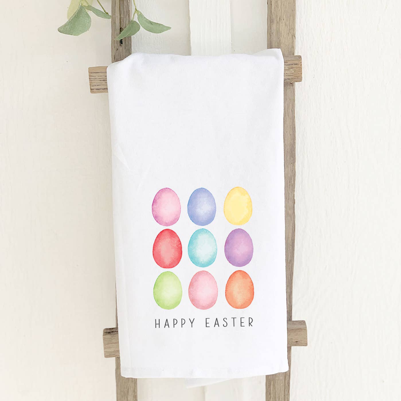 Happy Easter Eggs Towel