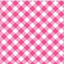 Pink Gingham Wrapping Paper