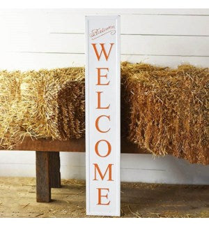 48" Fall Welcome Sign