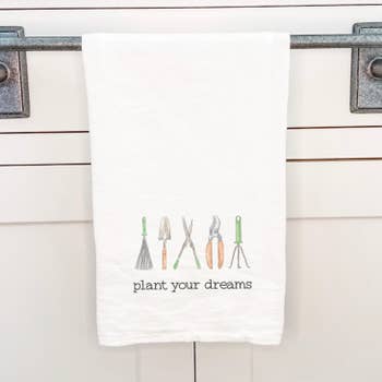 Plant your Dreams Tea Towel