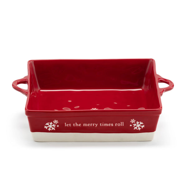 Merry Times Cinnamon Roll Dish