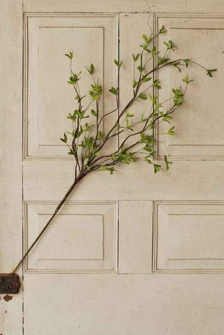 37" Twig Leaf Spray