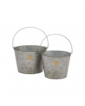 Vintage 825 Galvanized Farm Pail