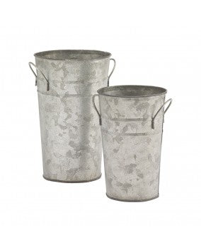 Galvanized Buckets- 3 Sizes